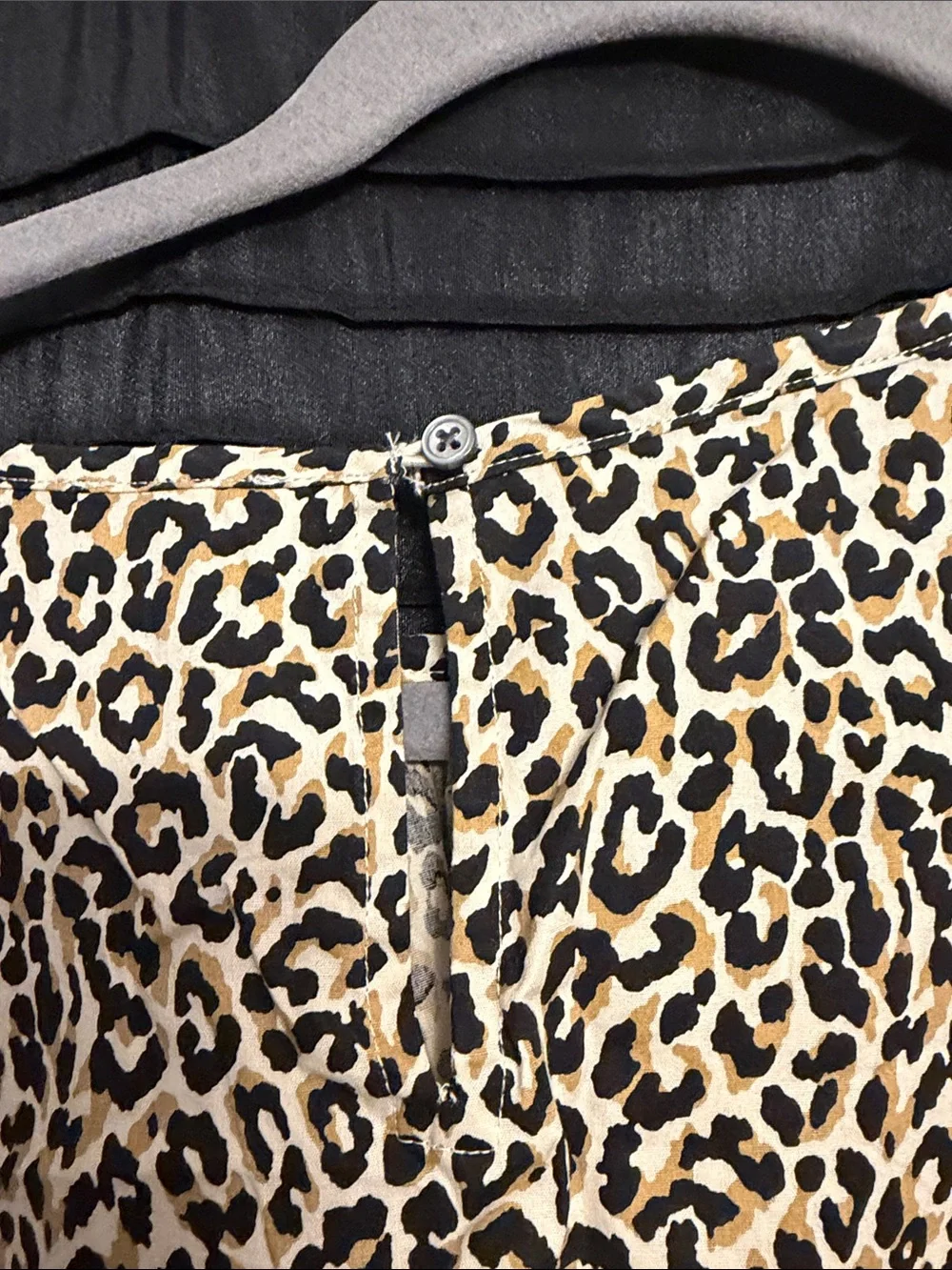 J. Crew Leopard-Print Puff Sleeve Blouse - Tan & Black